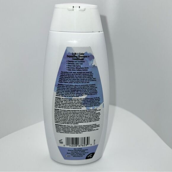 🦋$8 ~ Punky Color 3-in-1 Color Depositing Shampoo & Conditioner Bluemania ~ NEW - Picture 2 of 5